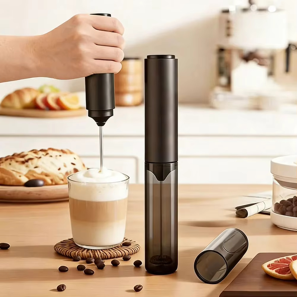 Kitchen Appliances Germany - AA battery powered electric milk frother,