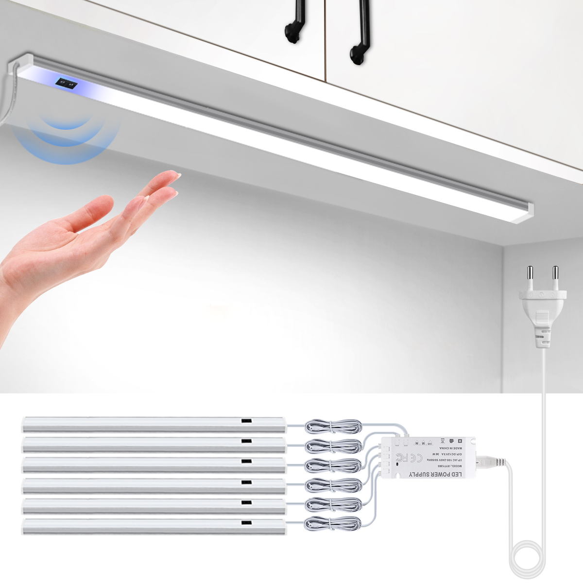 Kitchen Appliances Cabinet - Bathroom Kitchen LED Under Cabinet Light