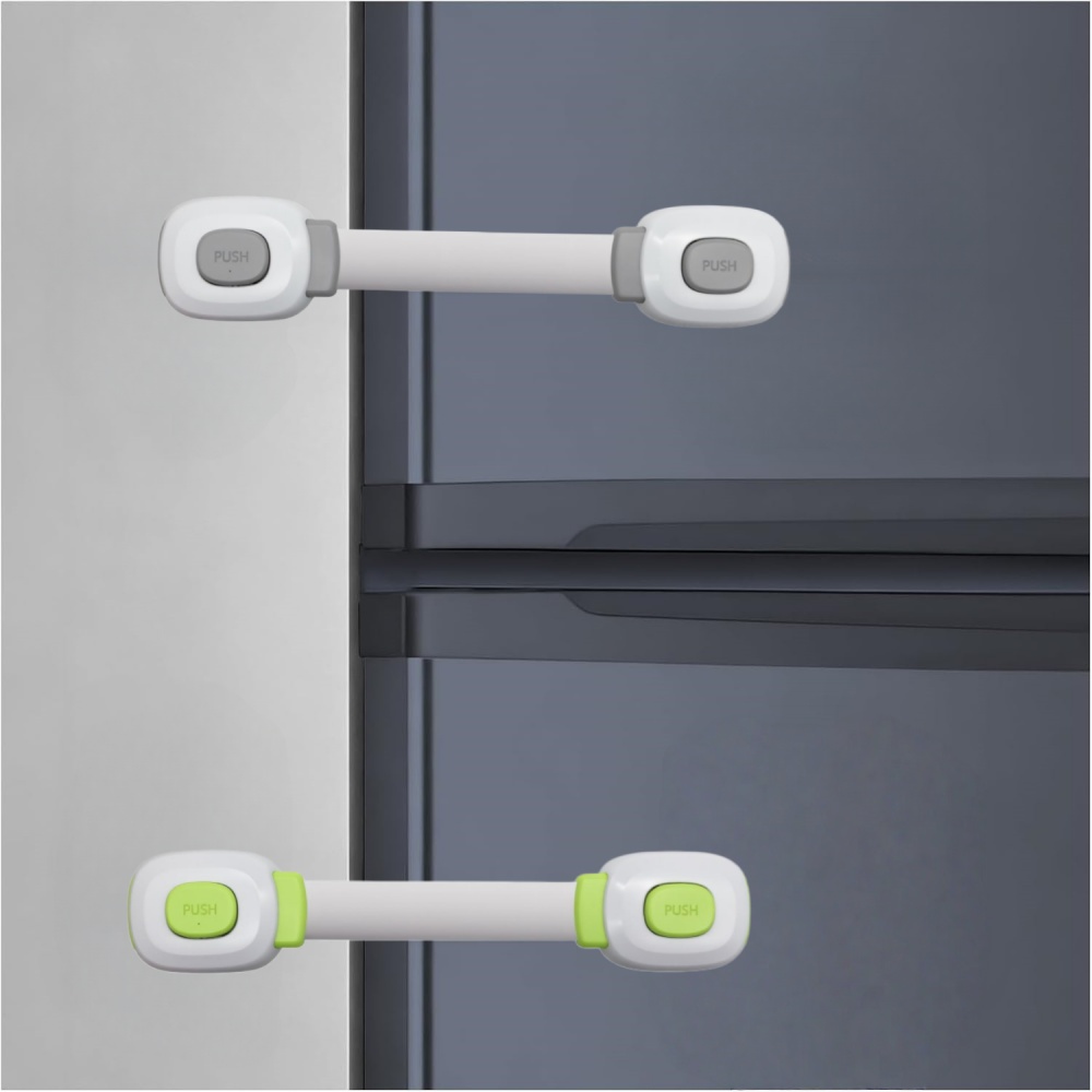 Kitchen Appliances Cabinet - Universal Cabinet Door Lock Adhesive For
