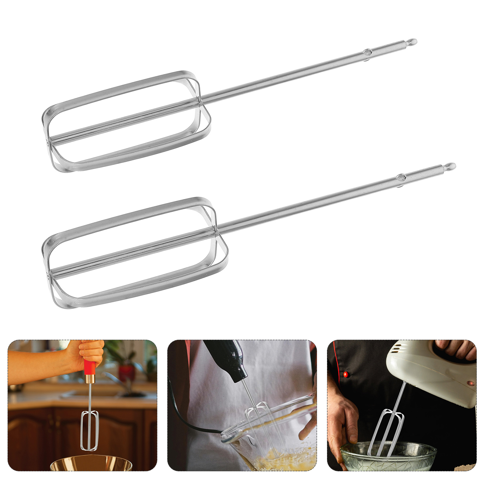 Kitchen Appliances Germany - 2 Pcs Stainless Steel Hand Mixer