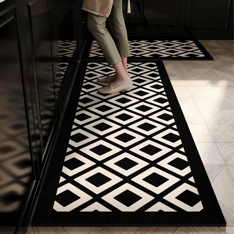 VIKAMA 2 Pcs Kitchen Rug Set N – Kitchen Appliances White recenzja i cena