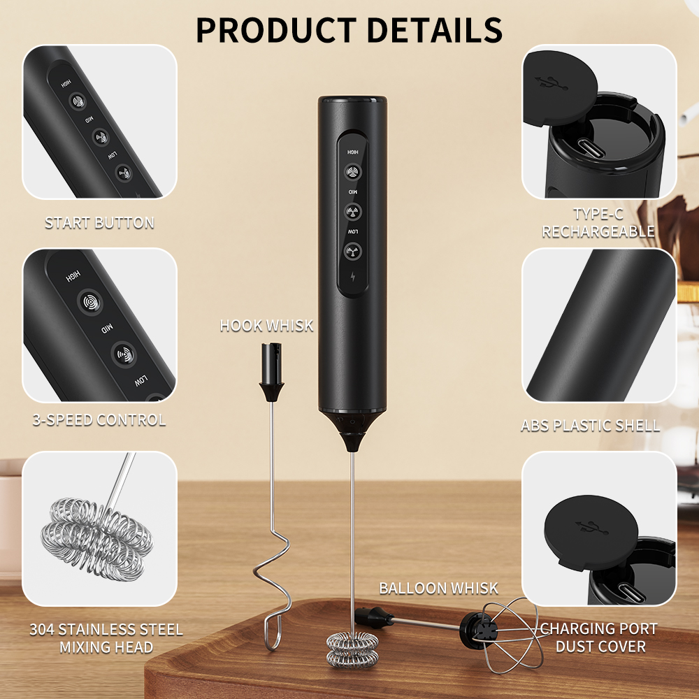 3 in 1 Electric Handheld Milk  – Kitchen Appliances Germany recenzja i cena