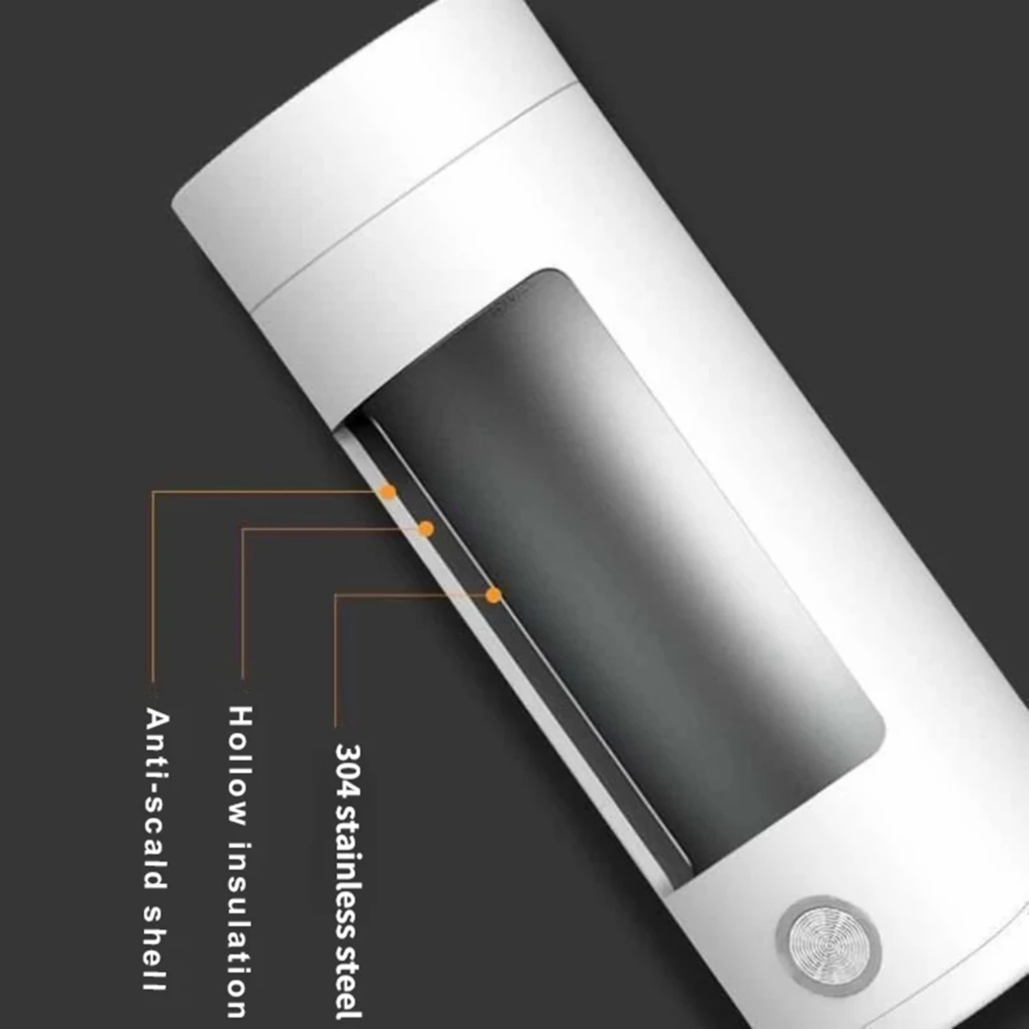 400ml Portable Smart Water Ket – Kitchen Appliances White recenzja i cena