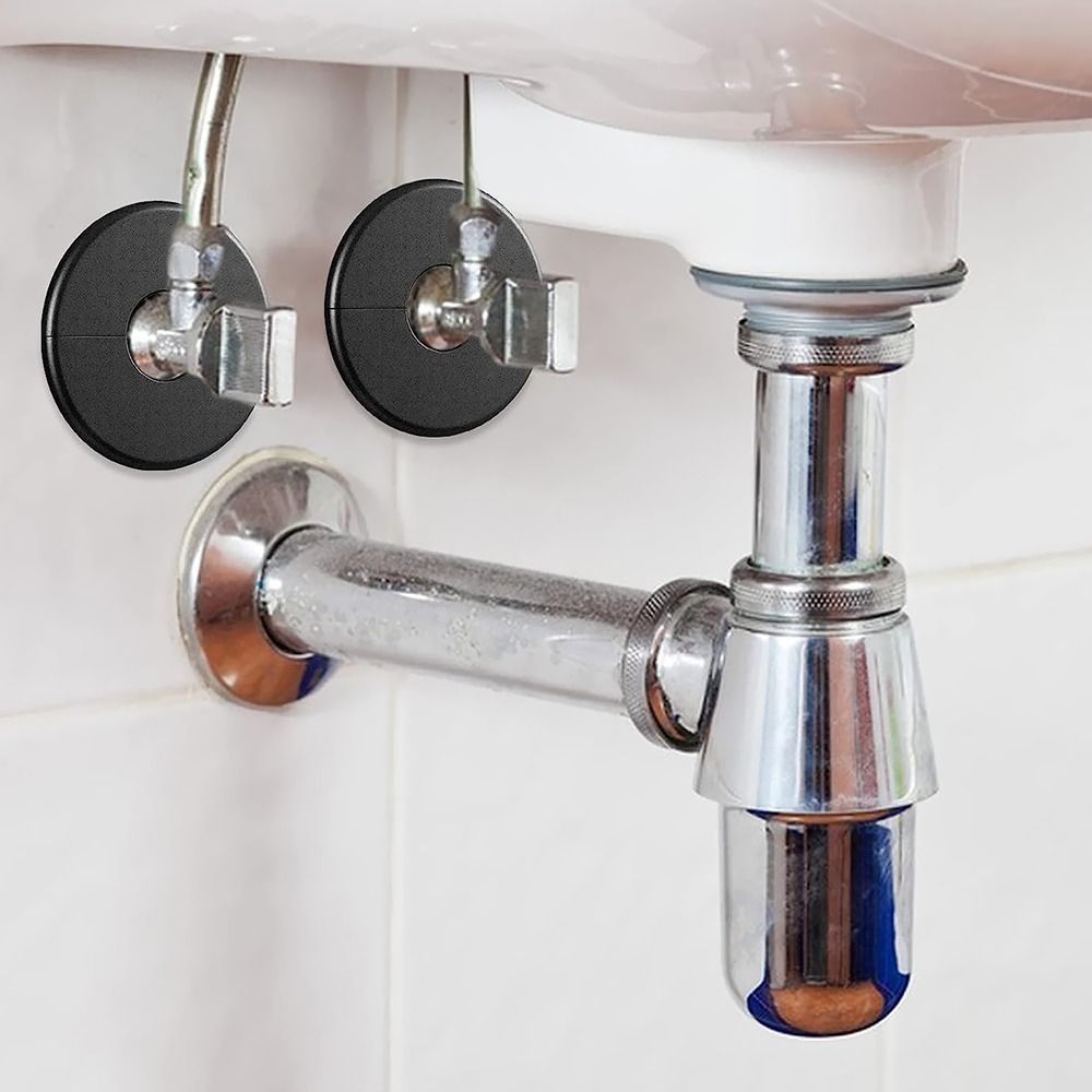 Useful ABS Shower Faucet Cover – Kitchen Appliances White recenzja i cena
