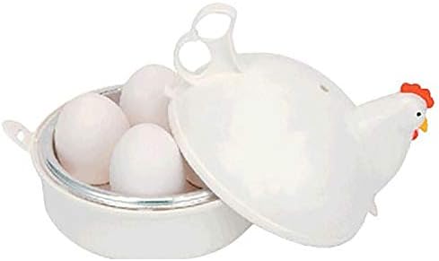 Chicken Shaped Microwave Eggs  – Kitchen Appliances White recenzja i cena