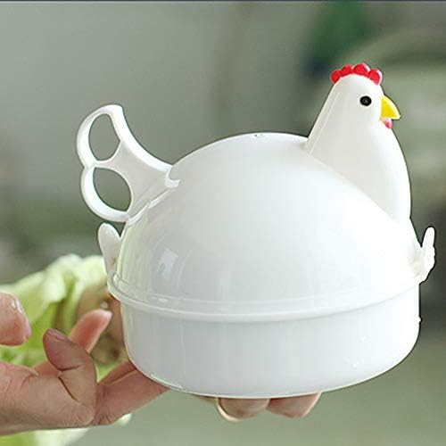 Chicken Shaped Microwave Eggs  – Kitchen Appliances White recenzja i cena