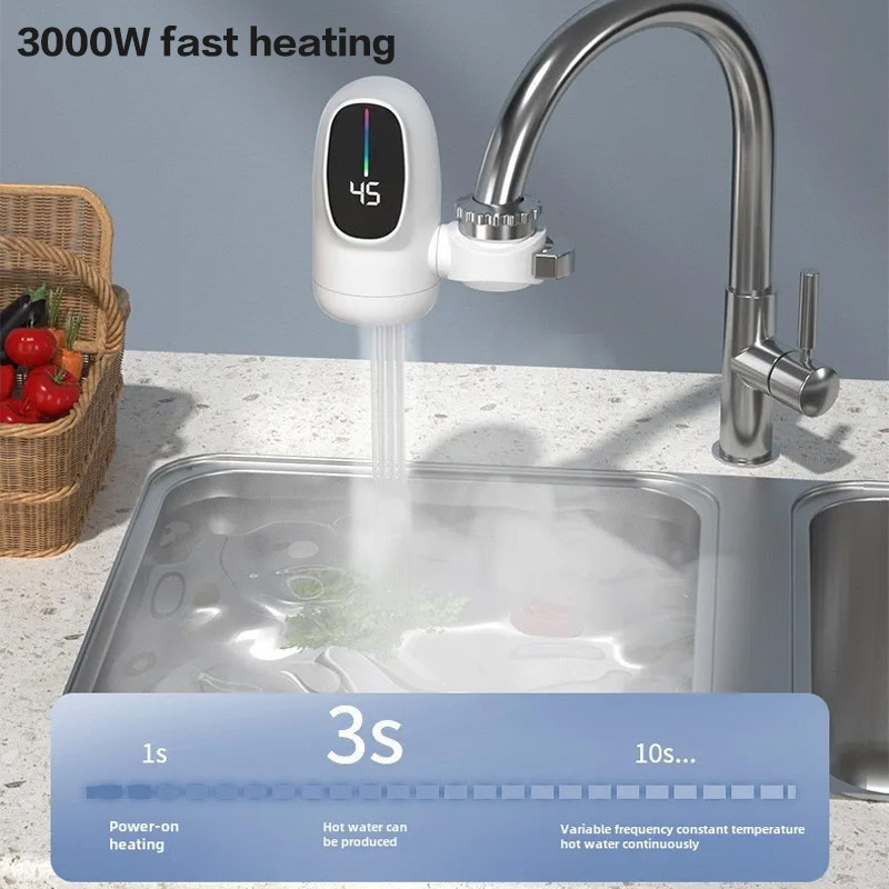 TINSOL 3000W Instant Hot Fauce – Kitchen Appliances And Utensils recenzja i cena