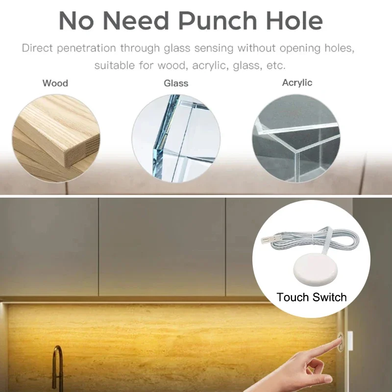 Led Cabinet Lights Touch Dimma – Kitchen Appliances Cabinet recenzja i cena