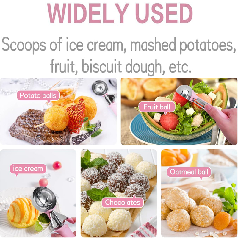 Stainless Steel Ice Cream Scoo – Kitchen Appliances Best recenzja i cena
