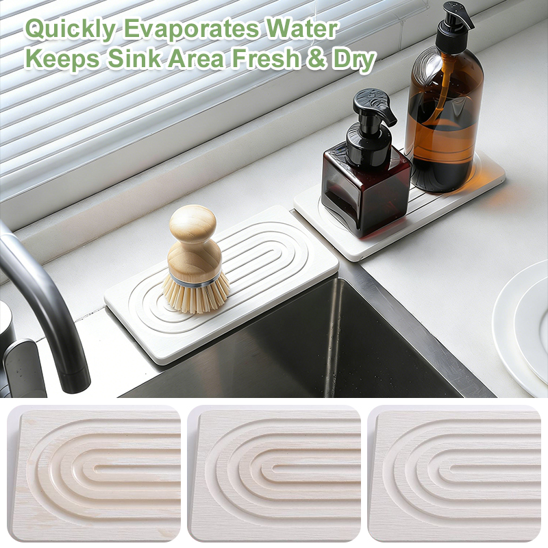 Faucet Mats Diatom Mud Kitchen – Kitchen Appliances And Utensils recenzja i cena