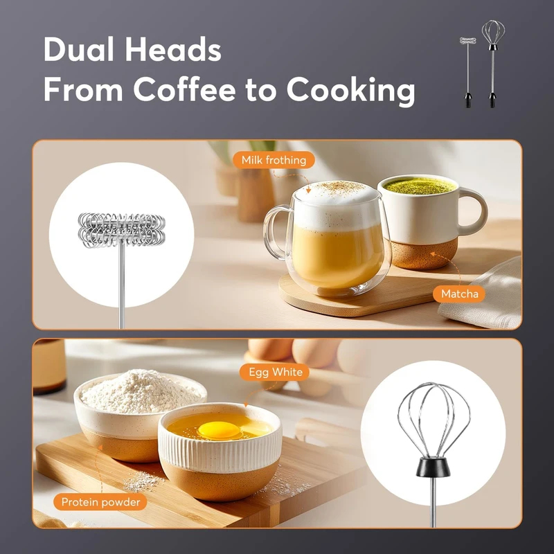 Milk Frother Wand Coffee Froth – Hand Mixer Electric recenzja i cena
