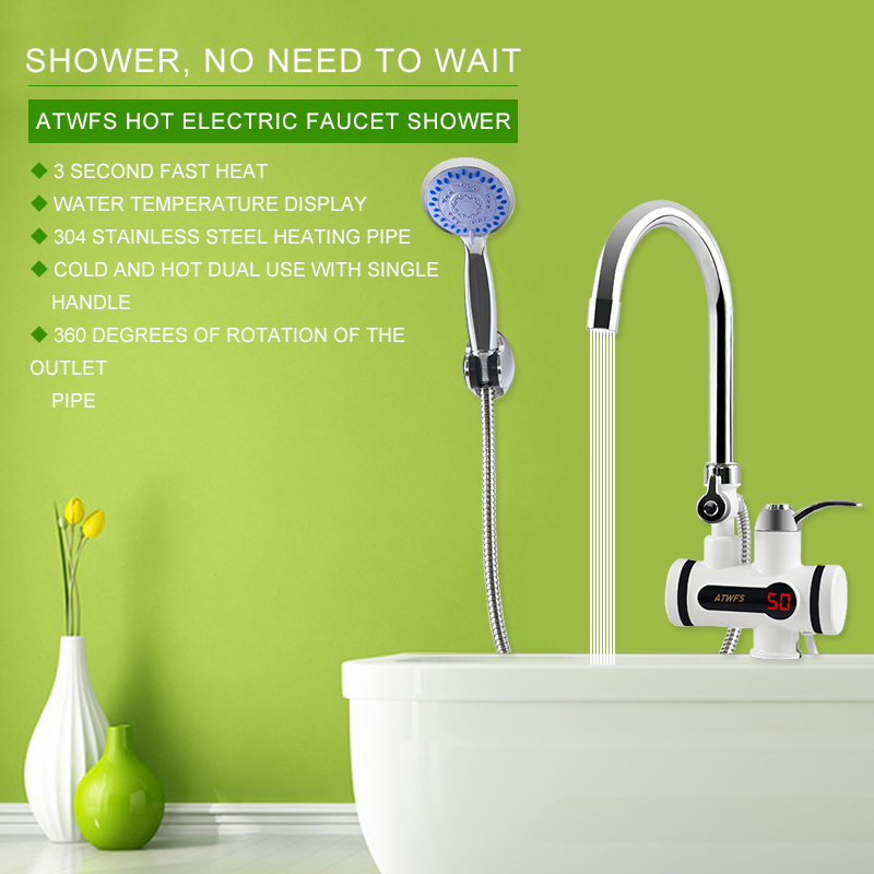 ATWFS 3000W Tankless Water Hea – Kitchen Appliances And Utensils recenzja i cena