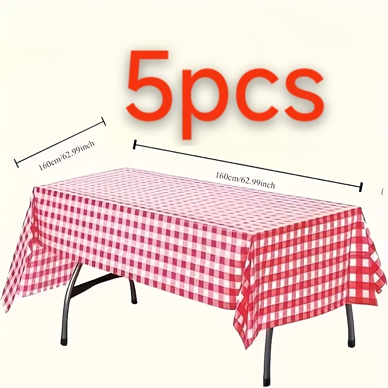 1/3/5Pcs Red and White Checker – Kitchen Appliances White recenzja i cena