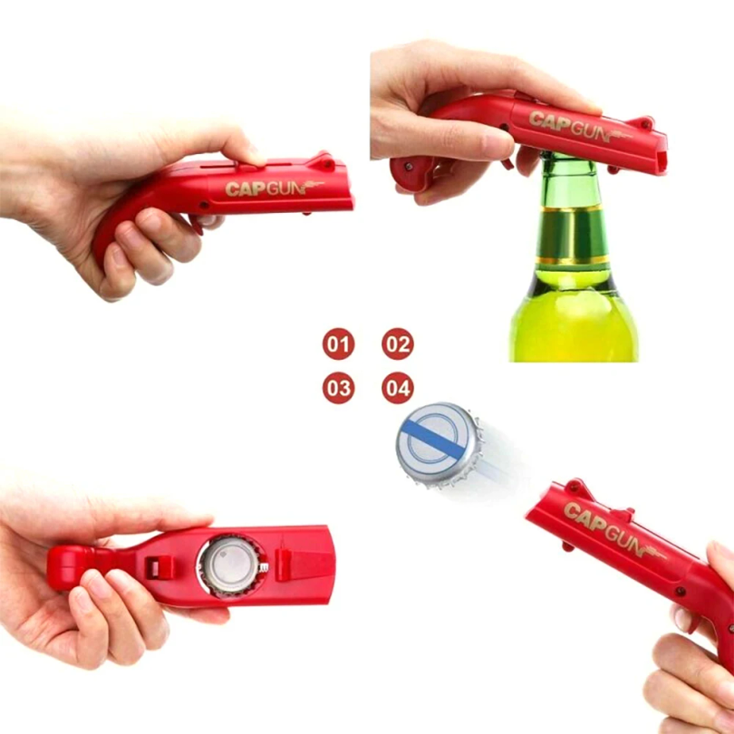 Cap Gun Beer Bottle Opener Por – Kitchen Appliances Best recenzja i cena