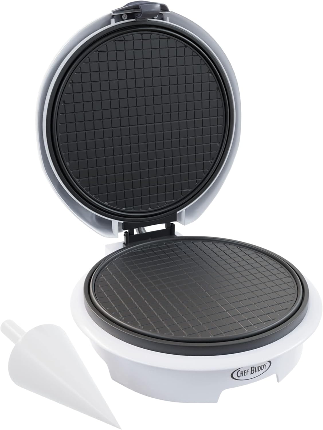 Electric Waffle Cone Maker wit – Kitchen Appliances White recenzja i cena