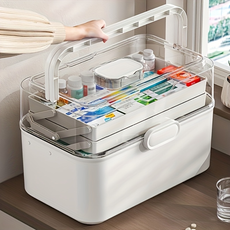 Large Capacity Clear Lid Medic – Kitchen Appliances Cabinet recenzja i cena