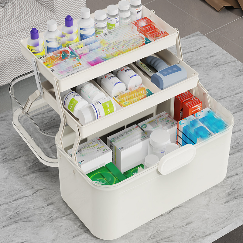 Large Capacity Clear Lid Medic – Kitchen Appliances Cabinet recenzja i cena