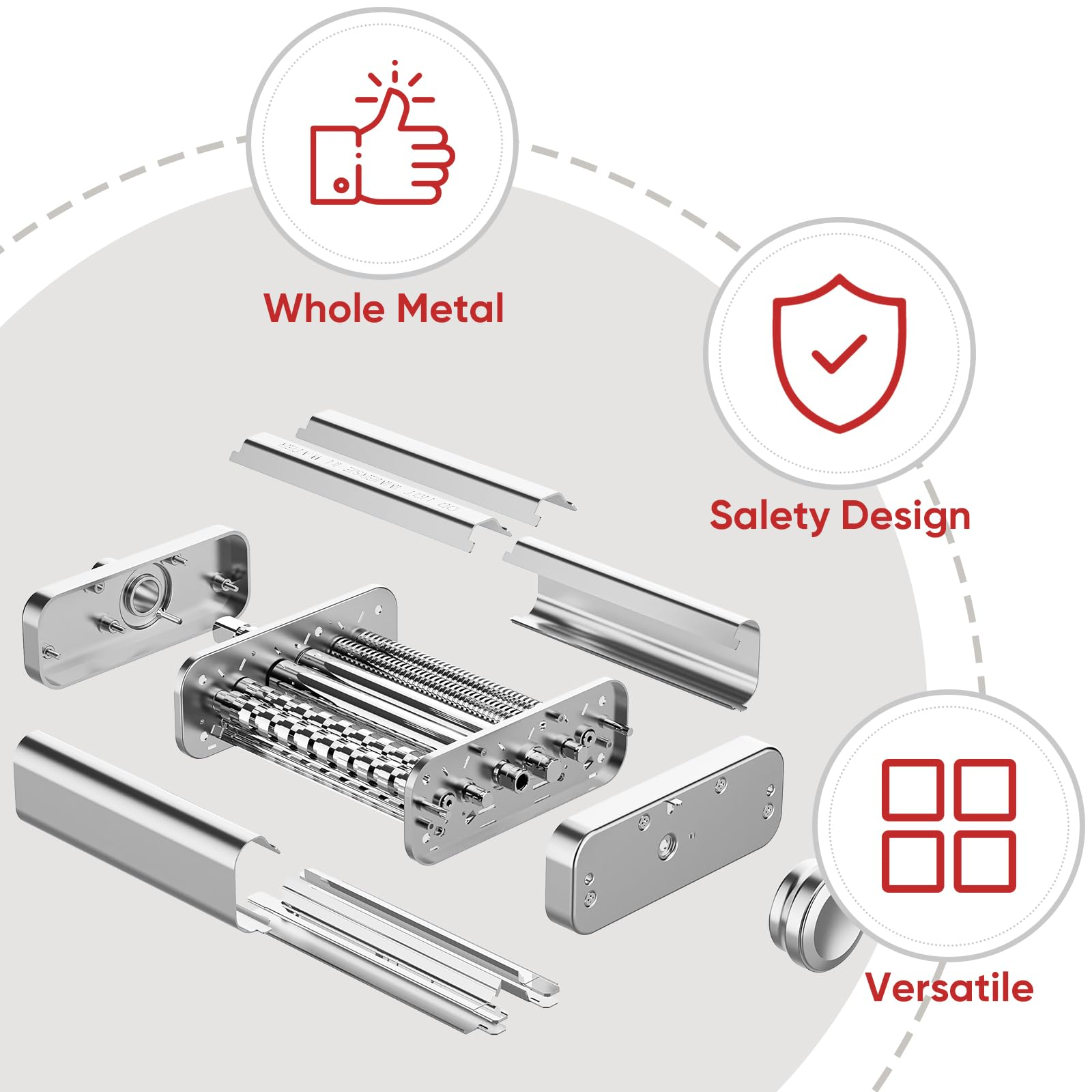 Gvode 3 in 1 Pasta Attachment  – Kitchen Appliances Germany recenzja i cena