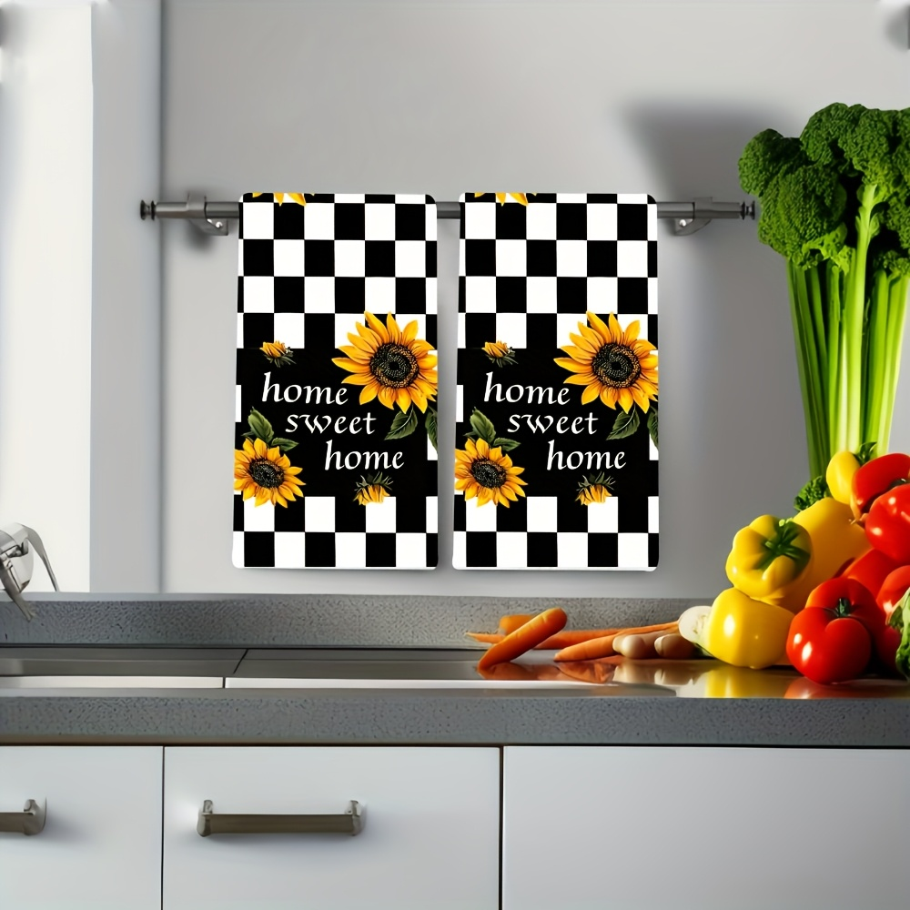 2-Pack Black and White Plaid S – Kitchen Appliances White recenzja i cena