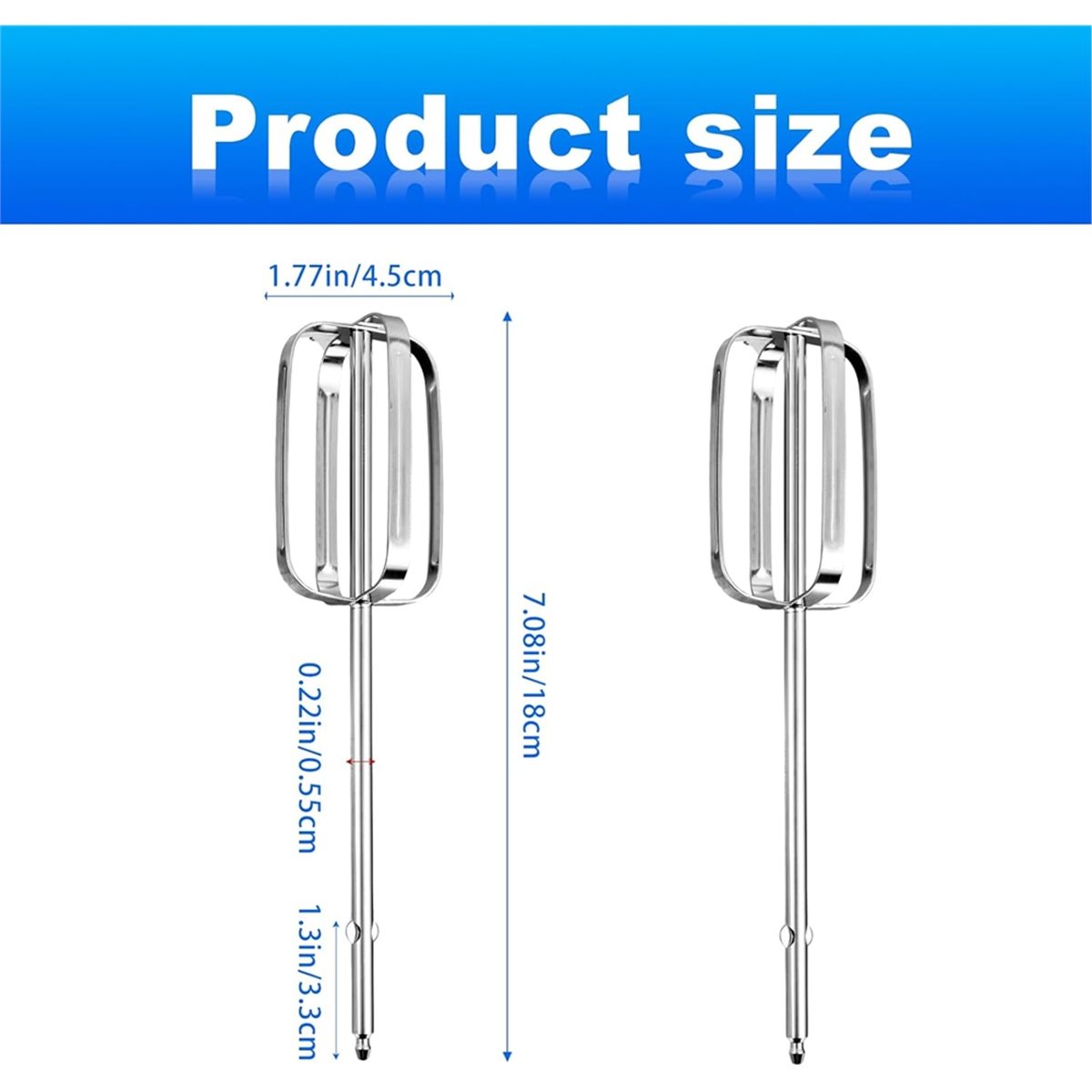 2pcs Hand Mixer Beaters Attach – Hand Mixer Electric recenzja i cena